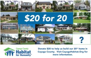 $20 for 20 Campaign