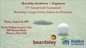 Beardsley Architects + Engineers to Host 15th Annual Golf Tournament Benefiting CCHFH